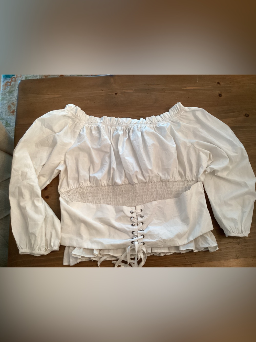 SCARLET DARKNESS XXL RENAISSANCE PEASANT BLOUSE GOTHIC BOHO MILKMAID
